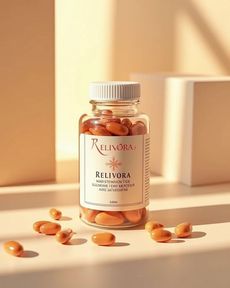 Relivora Daily Wellness Formula supplement bottle